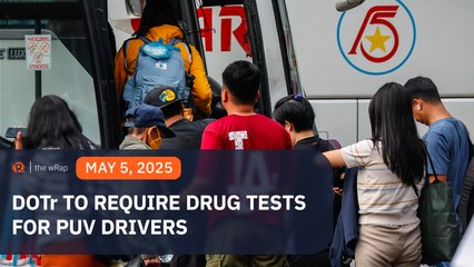 DOTr to require regular drug tests for PUV drivers