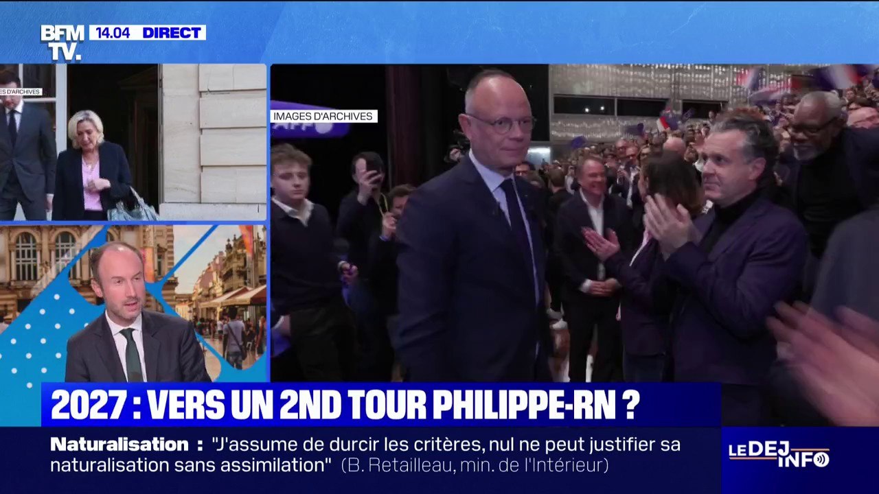 Présidentielle 2027: un sondage Ifop prévoit un duel entre Édouard Philippe et le RN lors du second tour