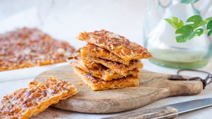 Coca crujiente de cebolla