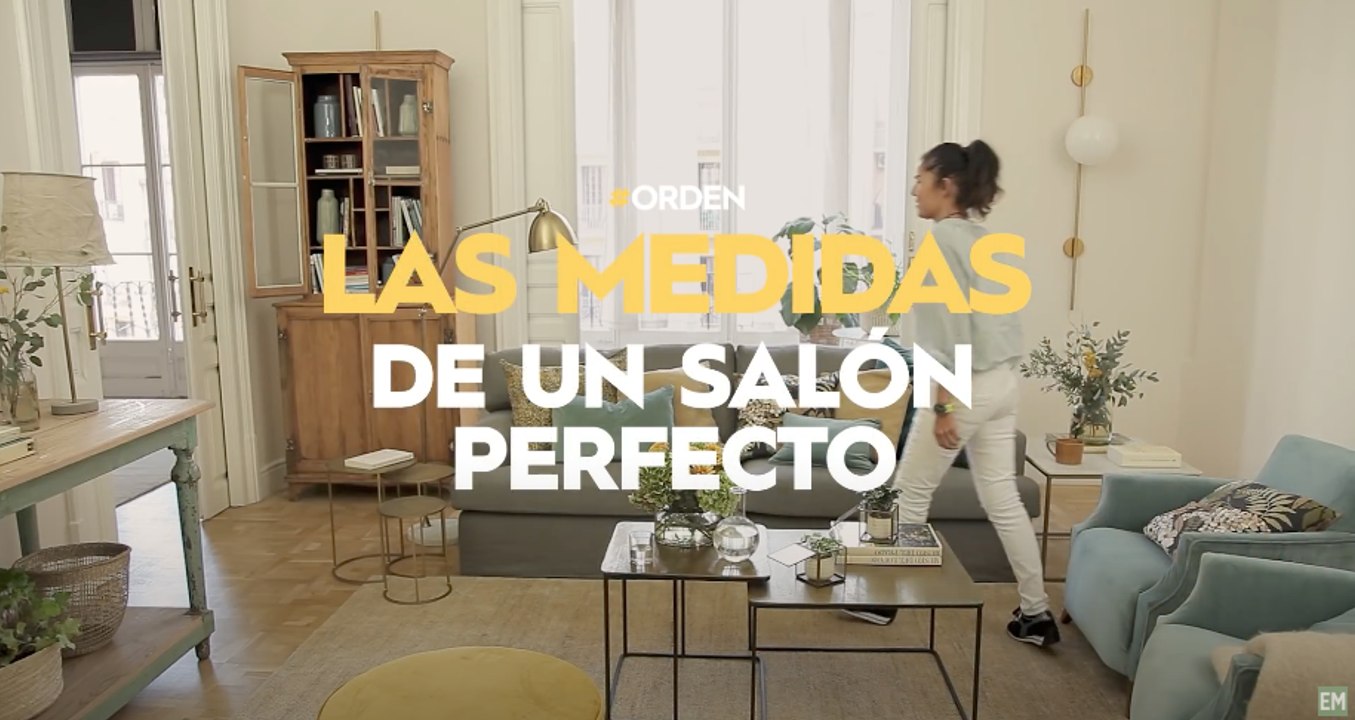 Las medidas de un salón perfecto
