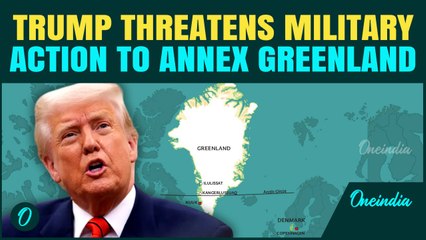 Trump’s Greenland Obsession | Threatens military action | ‘Vital for international security'