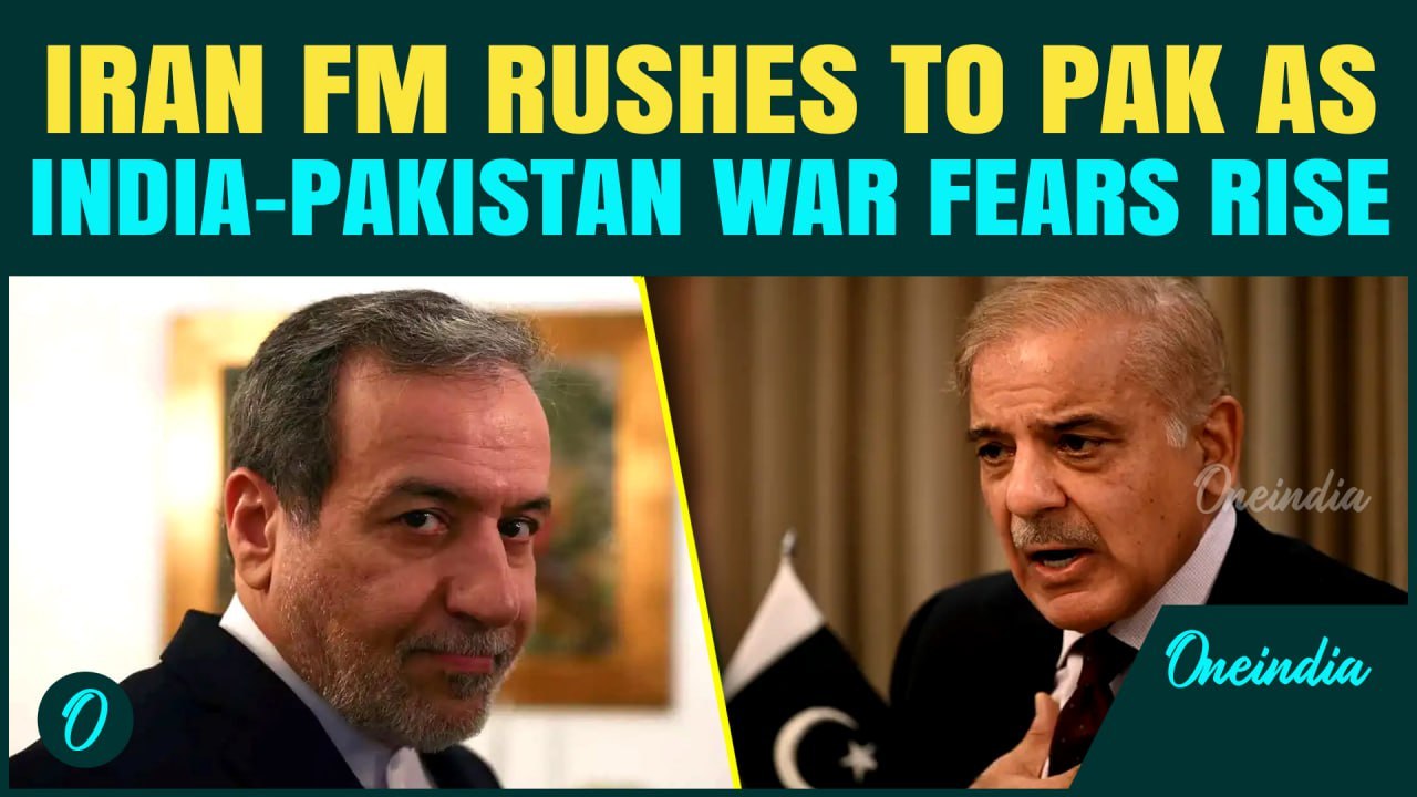 India-Pakistan War: Iran FM Araghchi Rushes to Pakistan | Arab World Gets Involved As Tensions Rise