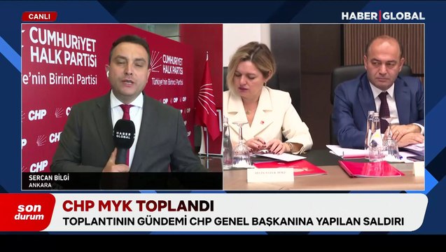CHP Merkez Yürütme Kurulu toplandı: Toplantının ana gündem maddesi Özgür Özel'e gerçekleştirilen saldırı