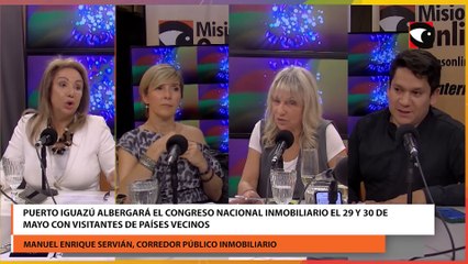 Puerto Iguazú albergará el Congreso Nacional Inmobiliario el 29 y 30 de mayo con visitantes de países vecinos
