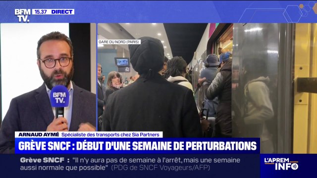 La grève SNCF devrait être assez peu suivie , estime Arnaud Aymé (spécialiste des transports chez Sia Partners)