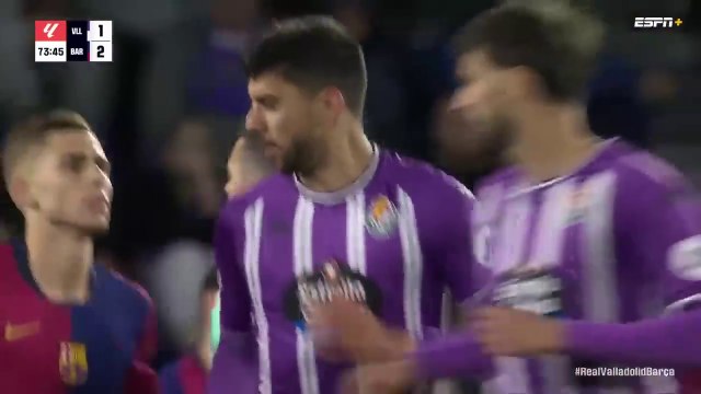 REAL VALLADOLID CF 1 - 2 FC BARCELONA I RESUMEN LALIGA EA SPORTS