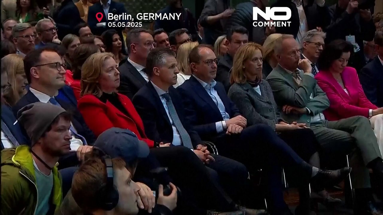 Germany’s Union bloc and Social Democrats sign coalition deal in Berlin