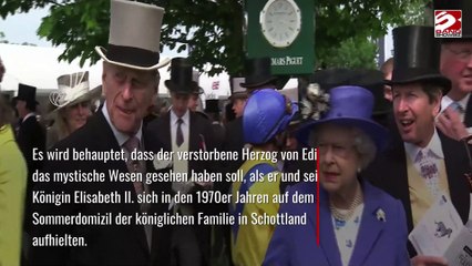 Prinz Philipp soll Bigfoot auf Balmoral gesehen haben.