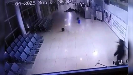 Durante la madrugada del domingo, el frente del hospital de alta complejidad Caporaletti fue baleado