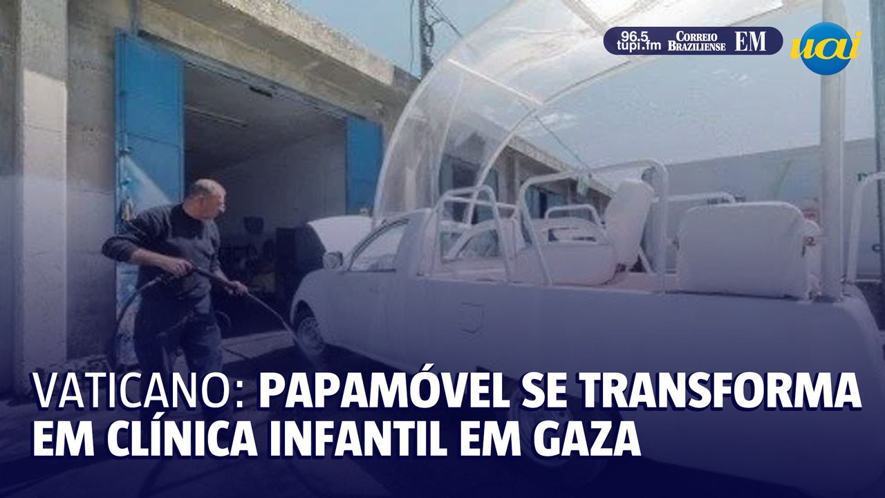 Papa Francisco ordenou que papamóvel seja transformado em clínica infantil em Gaza
