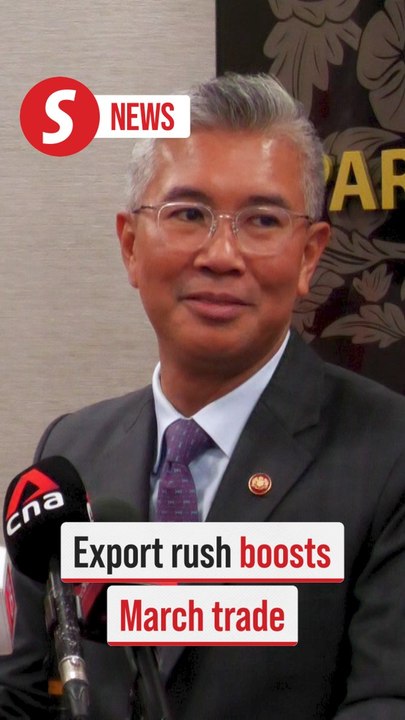 Record March trade figures due to export rush before implementation of US tariffs