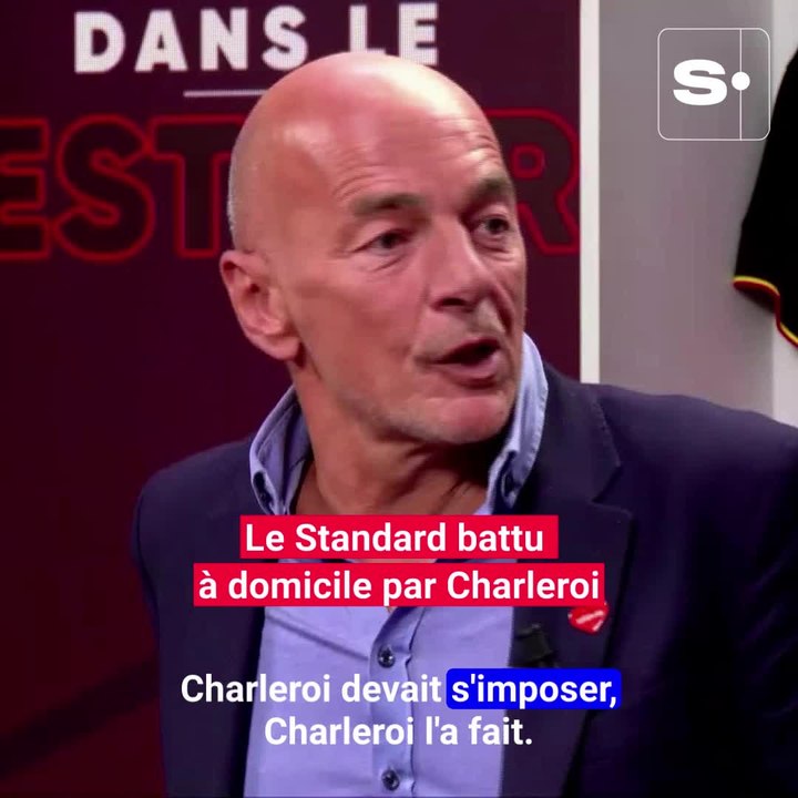 Le Standard encore battu par Charleroi: "Quasiment pas de réaction, comme si c'était normal" note Marc Delire