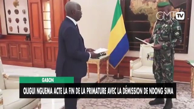 [#Reportage] Gabon : Oligui Nguema acte la fin de la Primature avec la démission de Ndong Sima