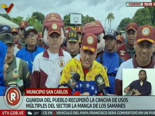 Cojedes I Recuperan cancha de usos múltiples del sector La Manga del mcpio. San Carlos