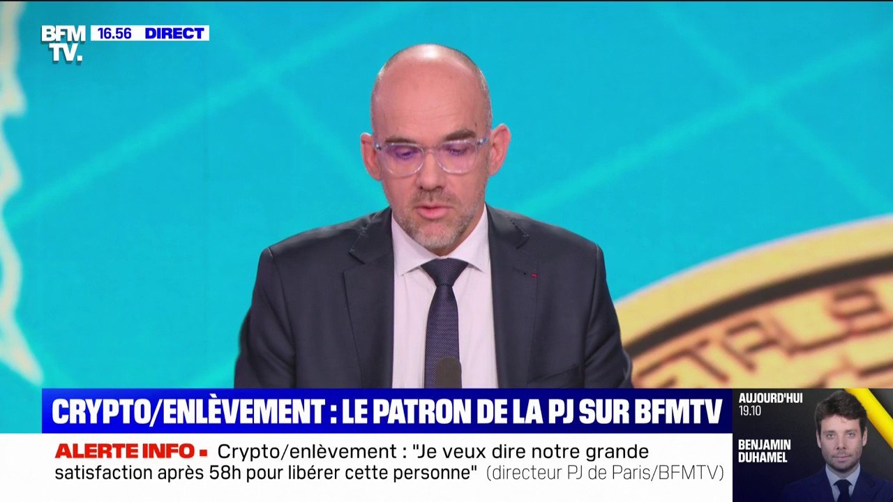 Séquestration du père d'un patron de la crypto: le directeur de la Police Judiciaire de la Préfecture de Police de Paris évoque une "enquête hors norme"