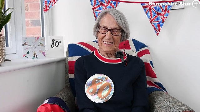 Vicky Turrell from Welshampton is celebrating her 80th birthday on the 80th anniversary of VE Day!