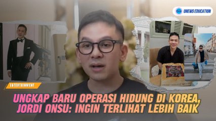 Ungkap Baru Operasi Hidung di Korea, Jordi Onsu: Ingin Terlihat Lebih Baik
