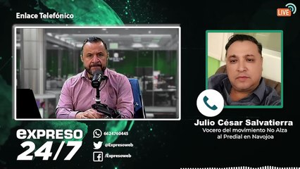 Ciudadanos siguen en lucha por incrementos en Navojoa