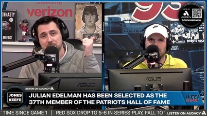 Jones & Keefe: Julian Edelman has been selected as the 37th member of Patriots Hall of Fame