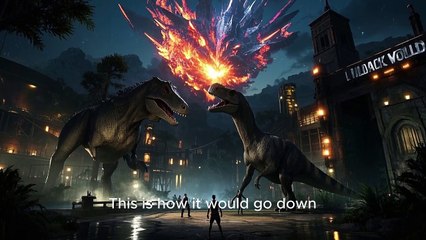 100 men versus 1 gorilla