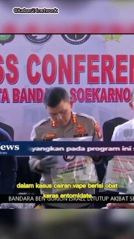 Jonathan Frizzy Diduga Terlibat Impor Cairan Vape Berbahaya