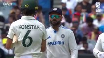 Kohli collision with Konstas | Australia v India 2024-25