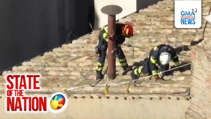 Chimney sa Sistine Chapel at central balcony ng St. Peter's Basilica, inihanda na para sa Conclave | SONA