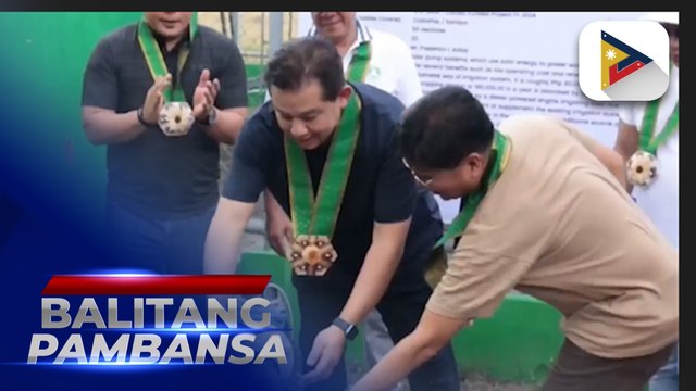 Gov’t provides solar-powered irrigation system to help farmers