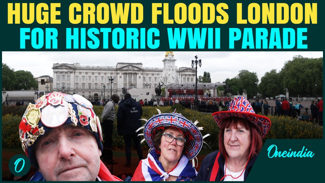 Thousands Gather in London to Commemorate Victory in Europe Royal Family, Keir Starmer Lead the Way