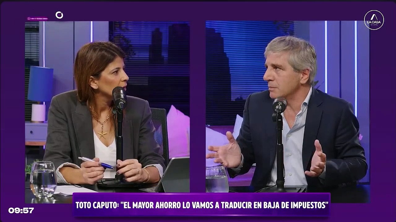 Caputo dio detalles del plan oficial para que los argentinos usen los dólares "sin dar explicaciones"