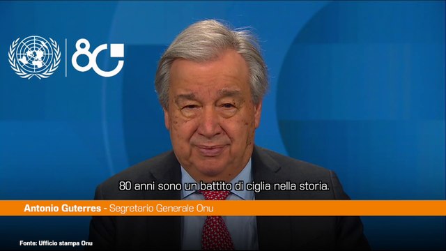Guterres Le Nazioni Unite sono un miracolo vivente