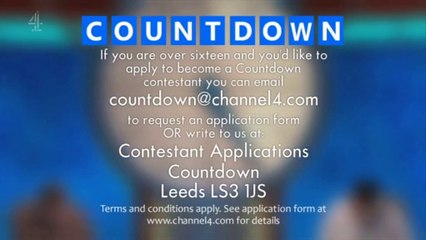 Countdown | Monday 7th May 2018 | Episode 6820