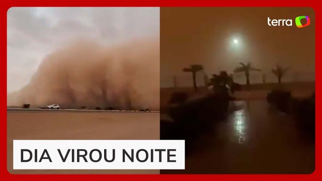 Tempestade de poeira 'engole' cidades no Oriente Médio e gera caos
