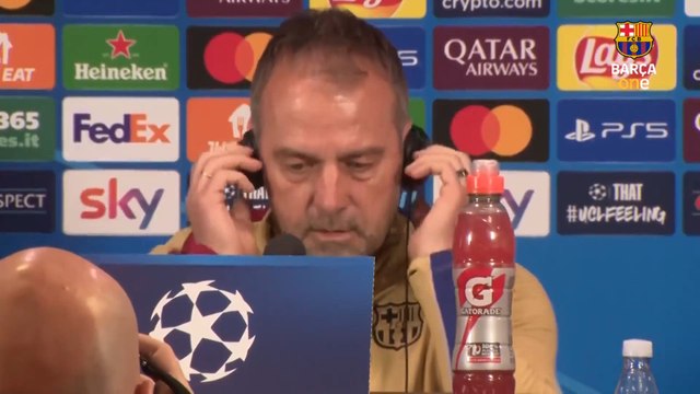 RUEDA de PRENSA de HANSI FLICK previa al INTER DE MILÁN VS FC BARCELONA | SEMIFINALES, CHAMPIONS LEAGUE