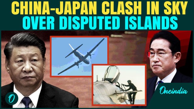 China vs Japan:High-Stakes Showdown in Sky & Sea-Military Jets Scramble, Armed Chinese Ships Intrude