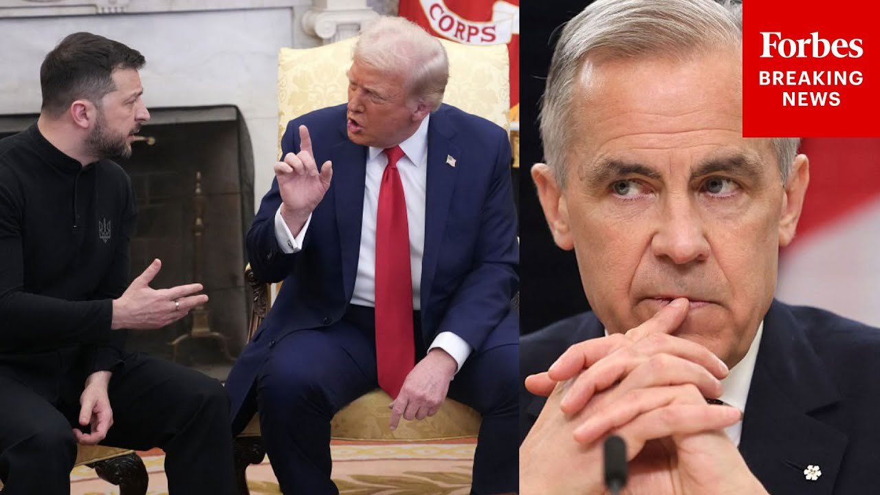 Mark Carney Asked: 'How Do You Avoid An Oval Office Ambush Like We Saw Happen To President Zelensky?'