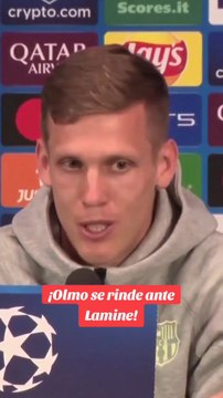 Dani Olmo se rinde a Lamine Yamal
