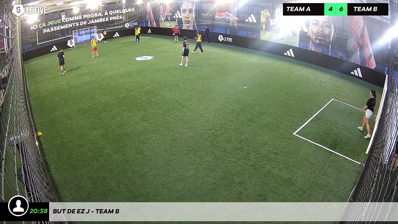 But de Ez J - Team B