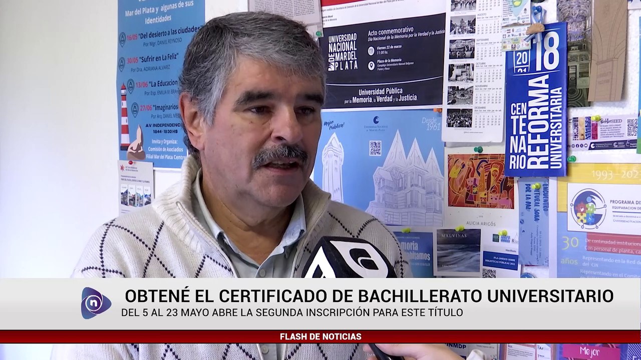 OBTENÉ EL CERTIFICADO DE BACHILLERATO UNIVERSIT...