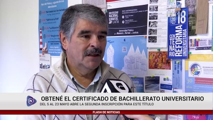 OBTENÉ EL CERTIFICADO DE BACHILLERATO UNIVERSITARIO