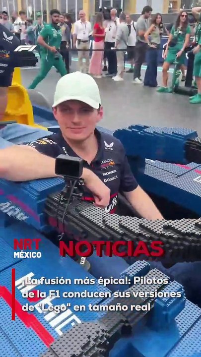 La línea entre el juego y la realidad se difuminó cuando los pilotos de la Fórmula 1 se pusieron al volante de réplicas exactas de sus monoplazas, construidas a tamaño real con ladrillos de Lego.