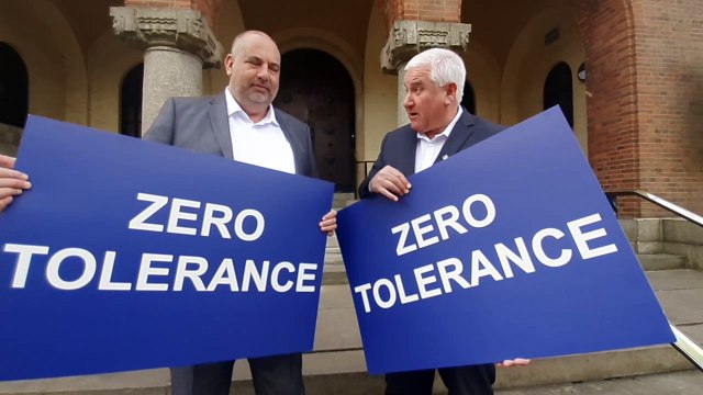 Dudley councillors launching a zero tolerance initiative against illicit trading and anti-social behaviour