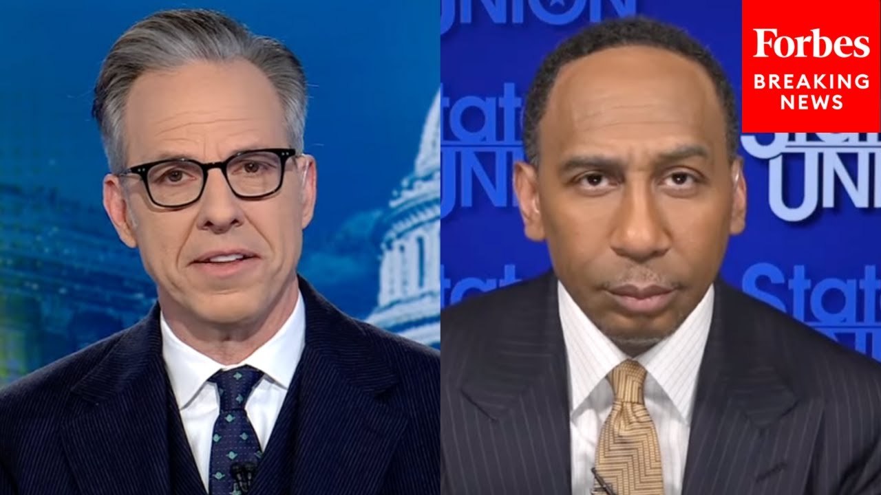 Stephen A. Smith Speaks To CNN's Jake Tapper About Potential 2028 Presidential Campaign