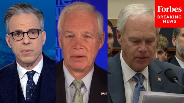 Jake Tapper Plays Video For Ron Johnson Of Him Decrying IRS 'Weaponization' Amid Trump-Harvard Feud