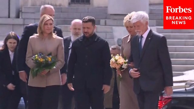 Ukrainian President Zelensky Meets With Czech Counterpart Petr Pavel In Prague