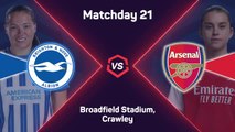 Brilliant Brighton condemn Arsenal to consecutive WSL defeats
