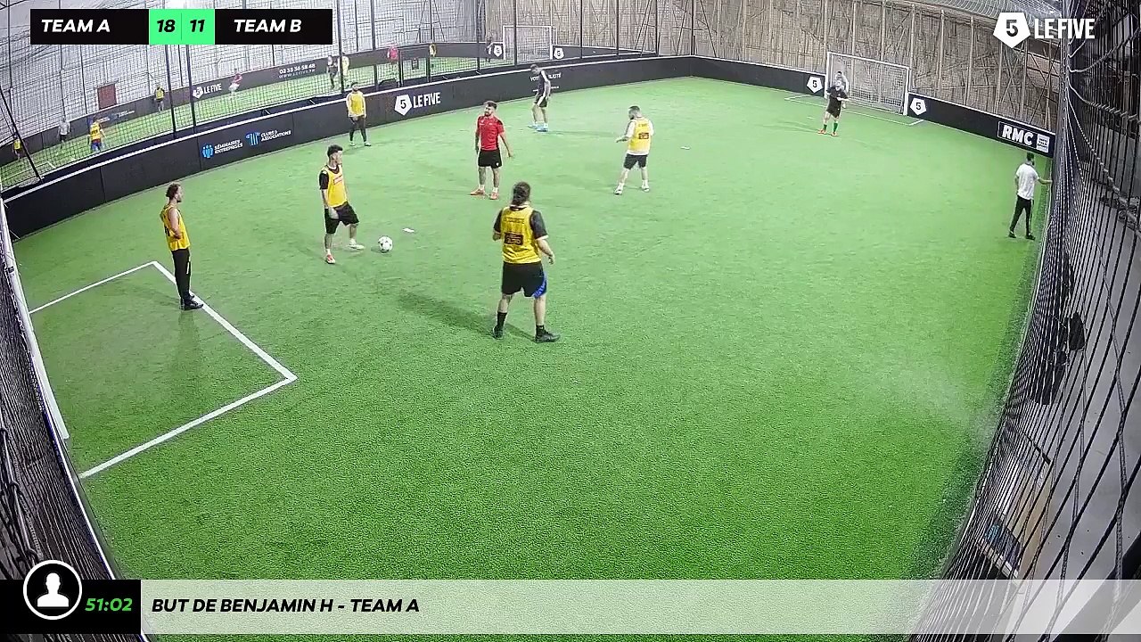 But de Benjamin H - Team A