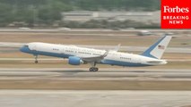 Trump Departs From Palm Beach En Route To Joint Base Andrews