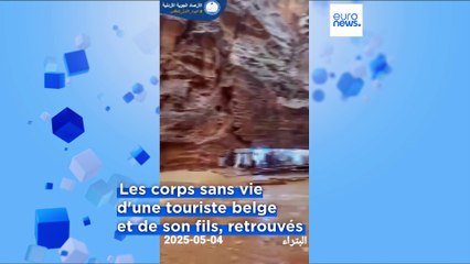 Jordanie : une Belge et son fils sont morts à Pétra après de graves inondations dans la région