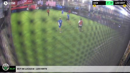 But de Lucas M - Les Verts
